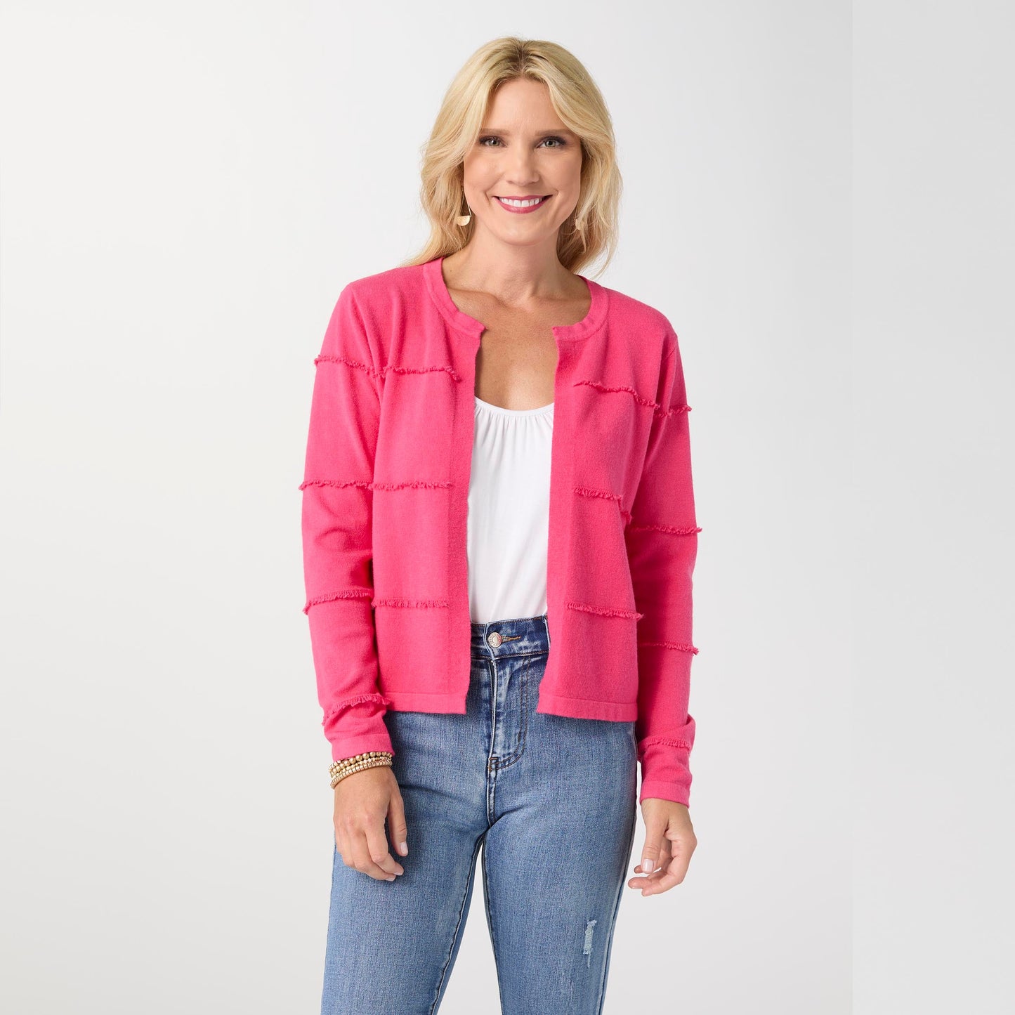 Lightweight Heavenly-Luxe Short Open Cardigan - Final Sale