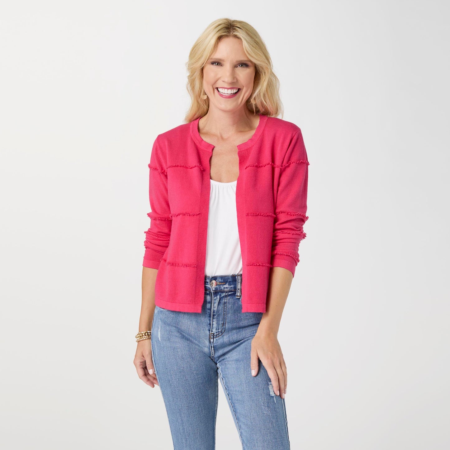 Lightweight Heavenly-Luxe Short Open Cardigan - Final Sale