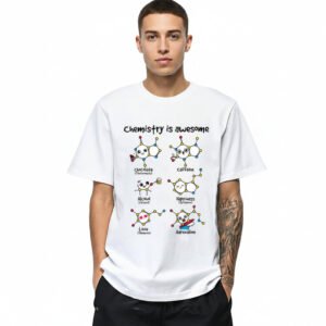 Men’s Funny Math Print Short-Sleeve T-Shirt