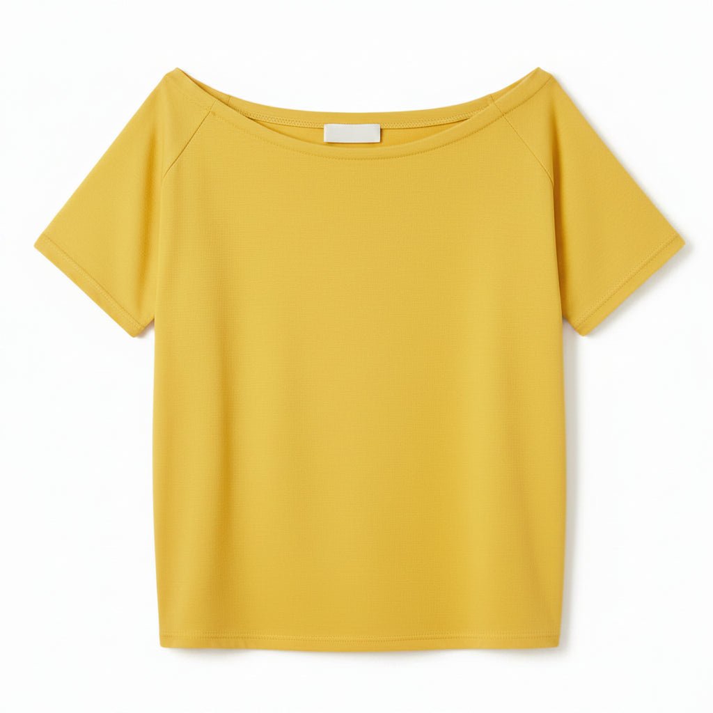 Women’s Loose Asymmetric Off-Shoulder Top - Image 4