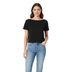 Women’s Loose Asymmetric Off-Shoulder Top