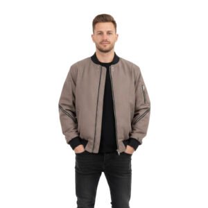 Men’s Heavyweight Casual Baseball Jacket