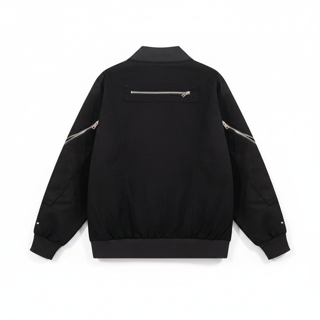 Men’s Heavyweight Casual Baseball Jacket - Image 4