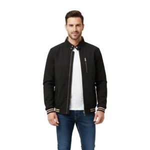 Men’s Casual Washed Cotton Mid-Season Jacket